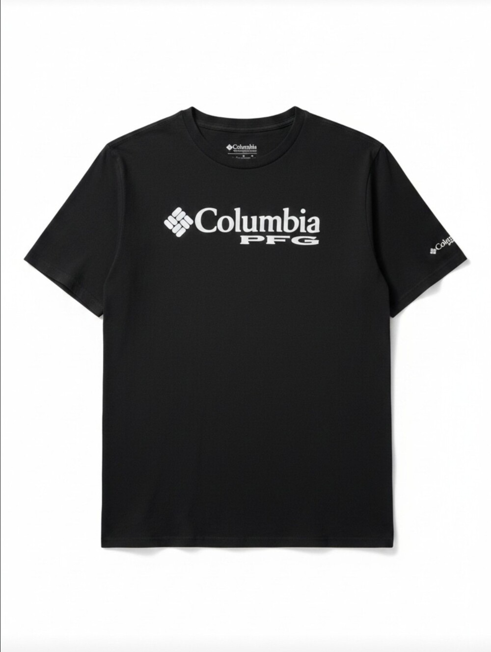 Columbia PFG Black T-Shirt - Fishing Gear - Outdoor - Casual - Men's